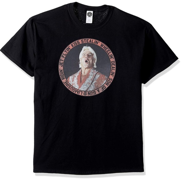 WWE Other - Ric Flair T Shirt, Jet Flyin' Kiss Stealin' NWOT WWE Other - Ric Flair T Shirt, Jet Flyin' Kiss Stealin' NWOT